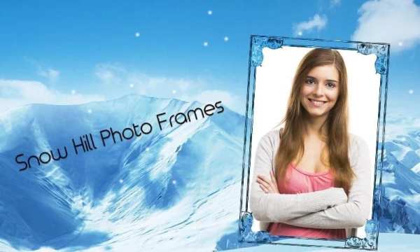 Snow Hills Photo Frames स्क्रीनशॉट 5