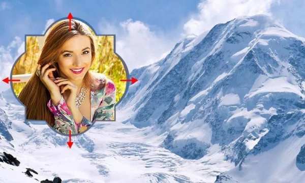Snow Hills Photo Frames स्क्रीनशॉट 7