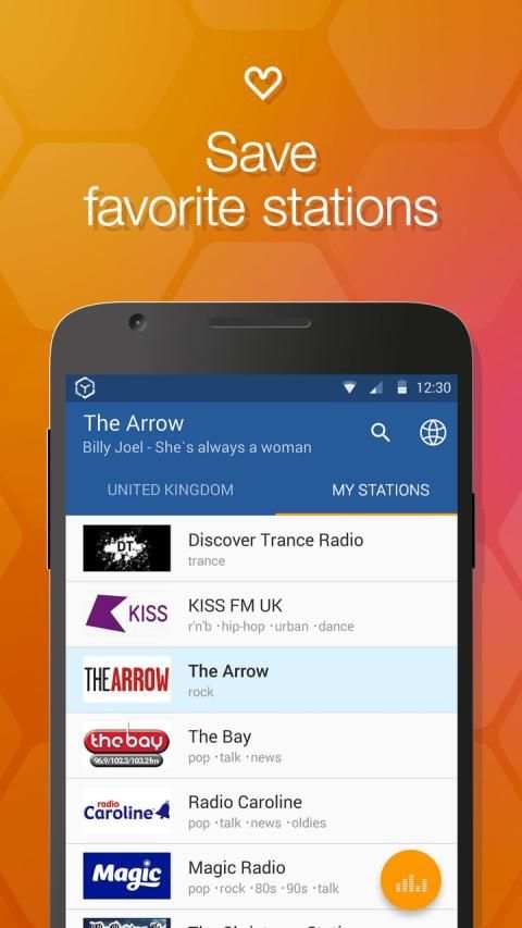 Online Radio Box 1 تصوير الشاشة