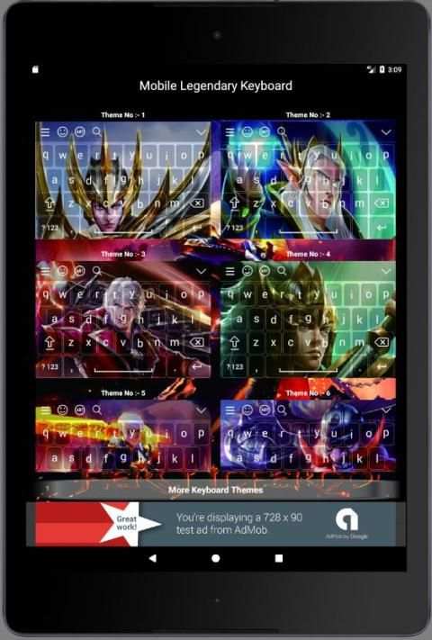 Mobile Legendary Keyboard screenshot 1