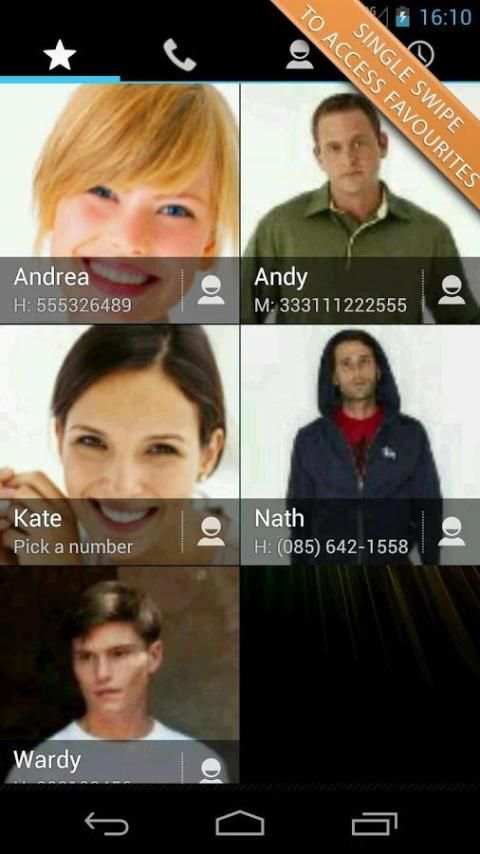 Swipe Dialer Free screenshot 5