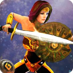 Wonder Warrior Woman 2017 - Sword Fighting Game