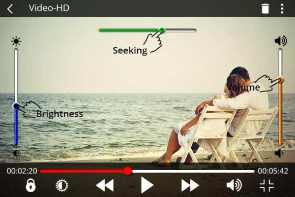 HD Video Player screenshot 2