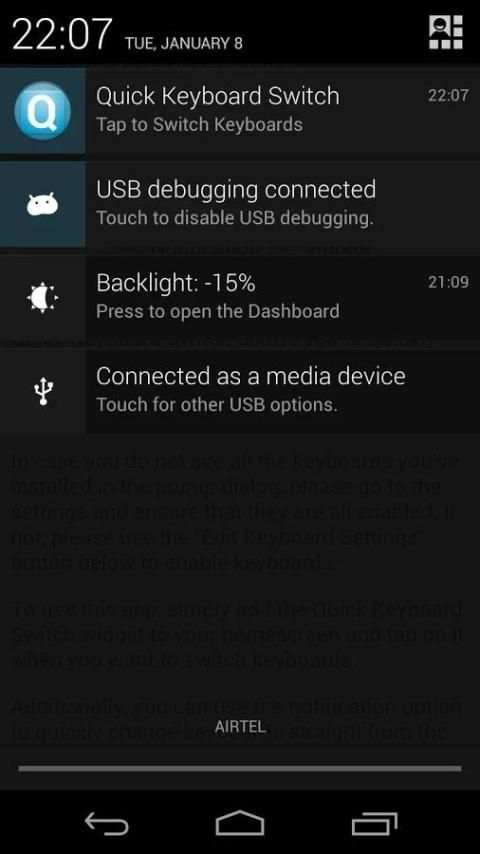 Quick Keyboard Switch 1 تصوير الشاشة