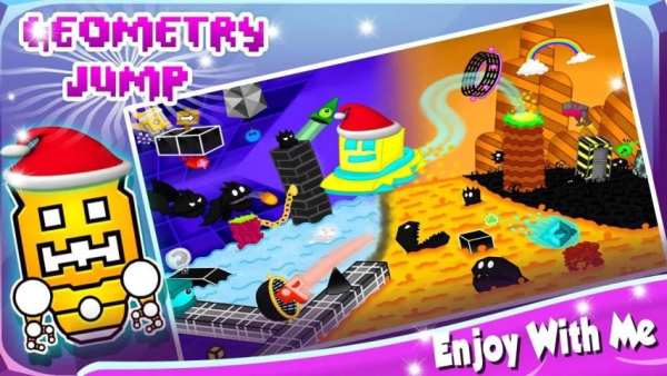 Geometry Jump Dash Lite 4 تصوير الشاشة