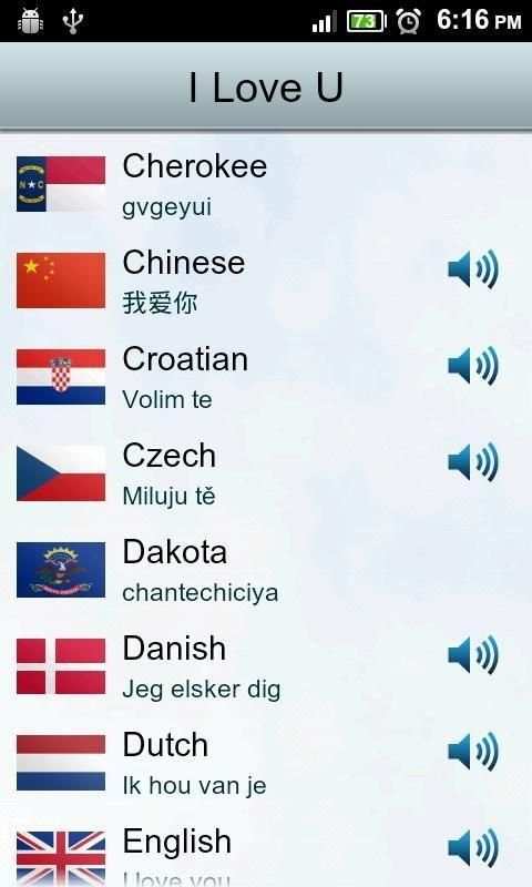 I Love You in 100+ Languages скриншот 2
