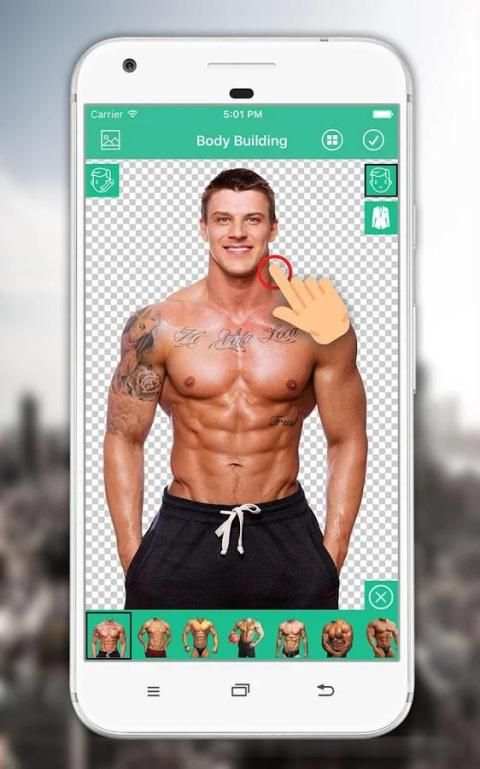 Body Builder Photo Suit Editor screenshot 9
