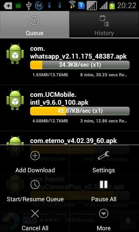 Fast Downloader скриншот 4
