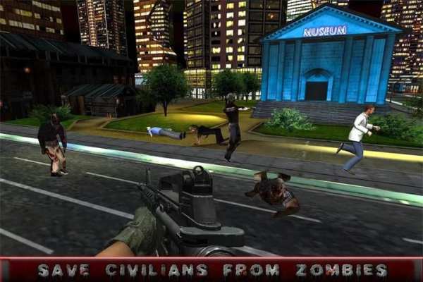 menembak zombie: perang z screenshot 4