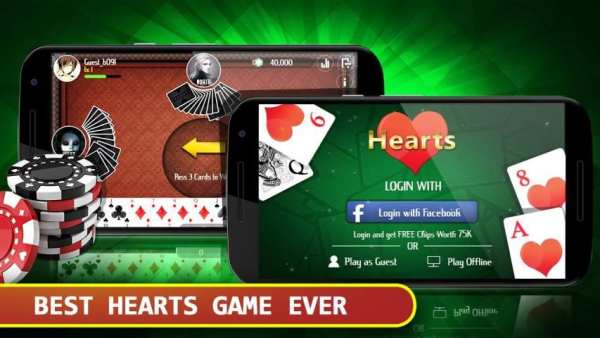 Hearts Card Game FREE स्क्रीनशॉट 4