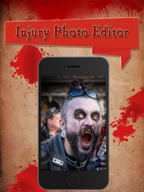 Zombie or Injury Photo Look Maker screenshot 2