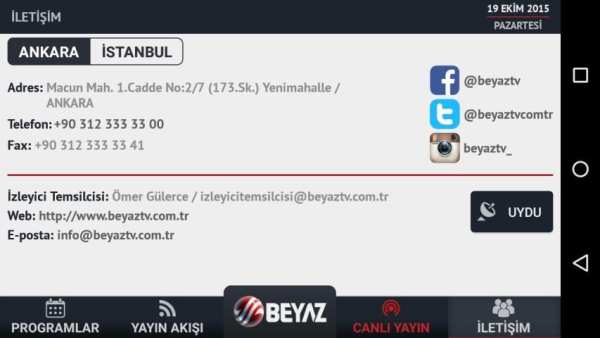 Beyaz TV screenshot 1