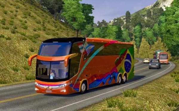 Drive Jungle Mountain Bus Simulator (Offroad) screenshot 2