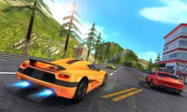 Busan Port Real Car Racing स्क्रीनशॉट 1