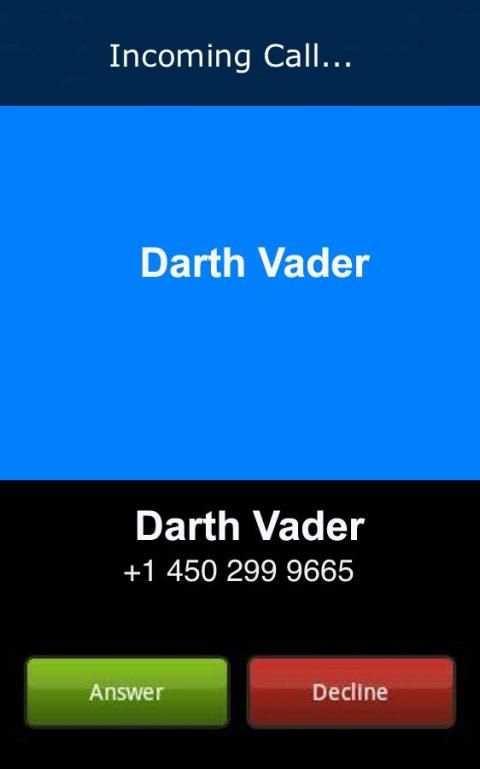 Darth Vader Calling скриншот 5