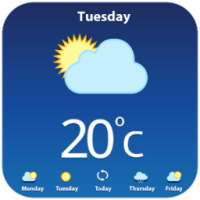 Best weather app-hourly forecast,daily weather on 9Apps