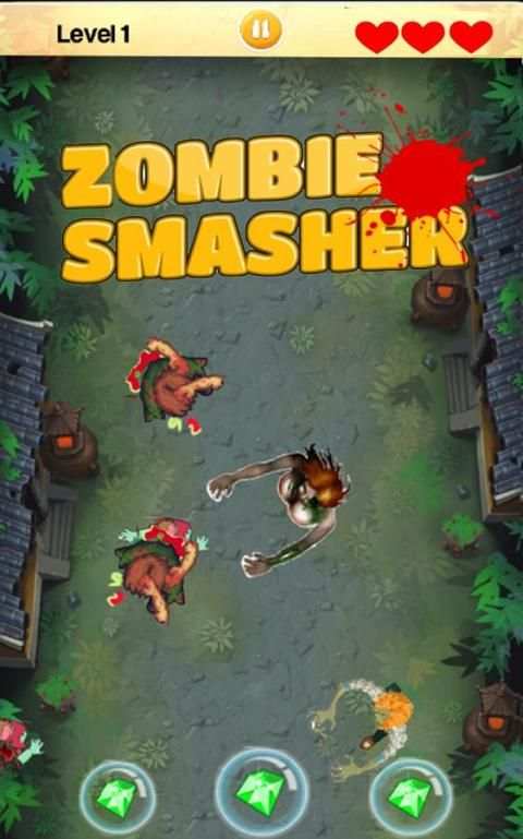 Zombie attack : Smash Zombie Game screenshot 4