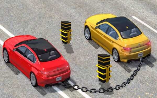 Chained car games screenshot 1