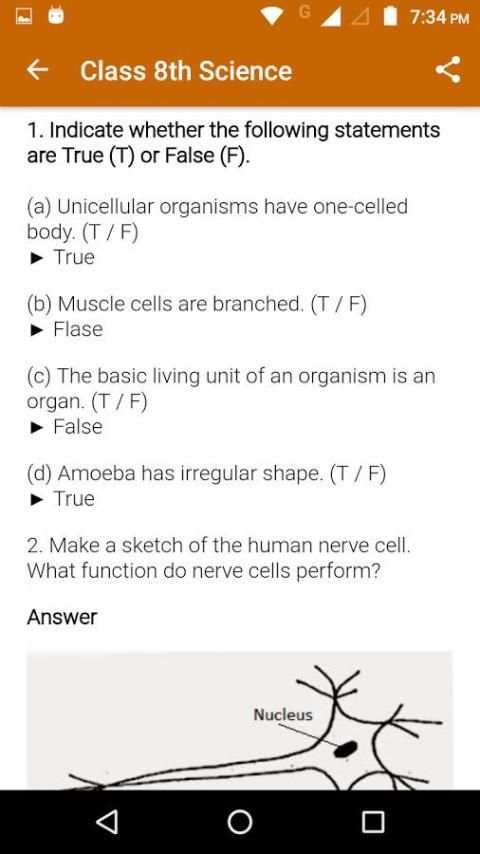 8th Science NCERT solutions screenshot 4