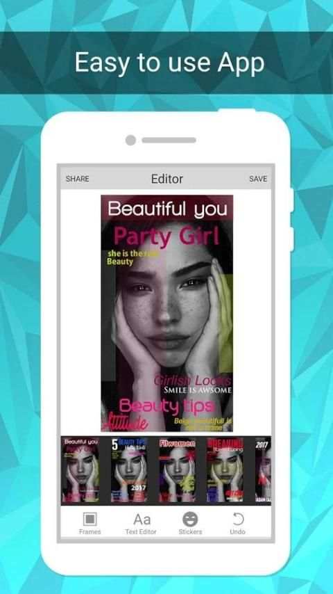 Photo Magazine Cover Maker screenshot 1