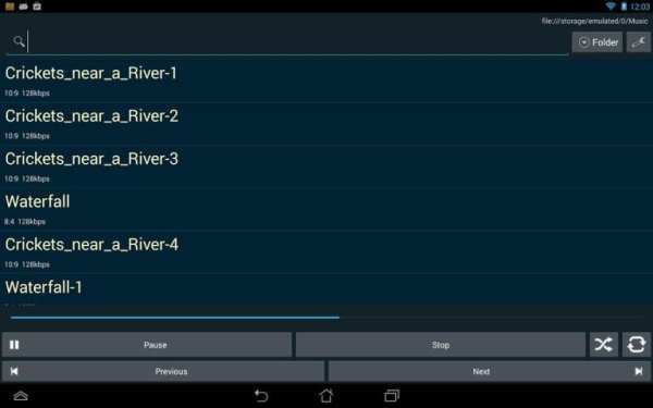 Folder Player скриншот 4