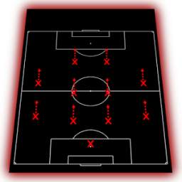soccer tactic blackboard for coaches