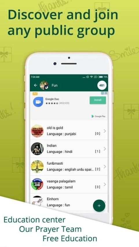 Groups for Whatsapp - Join now screenshot 3