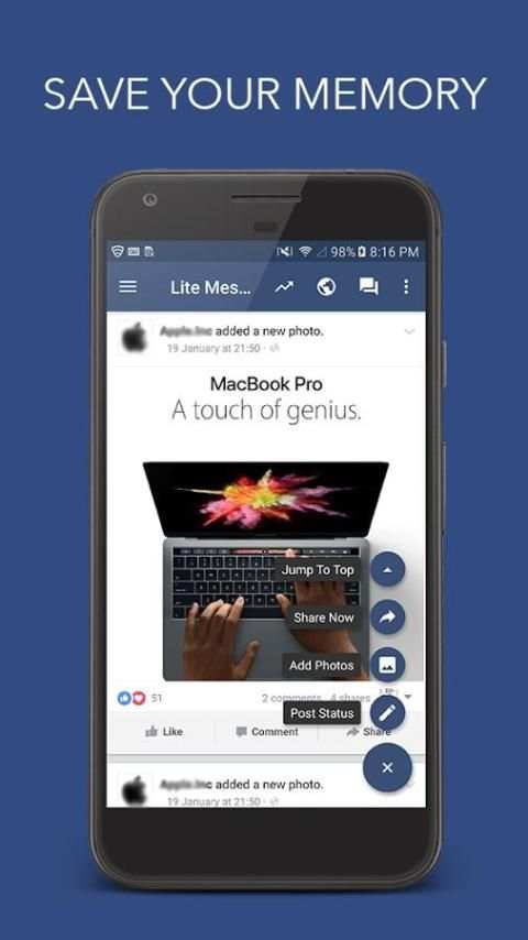 Messenger Lite - Mini Messenger screenshot 6