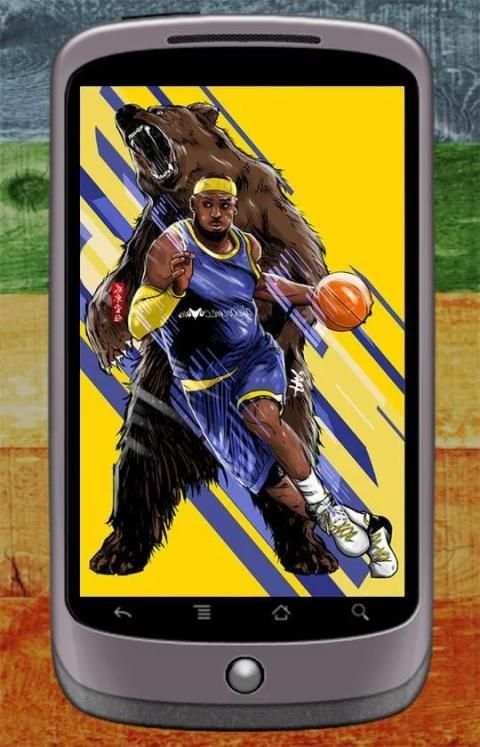 LeBron James Wallpaper 2 تصوير الشاشة