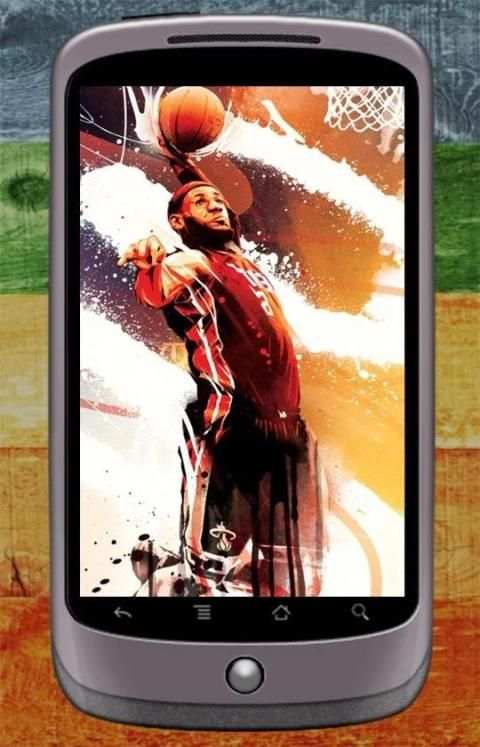 LeBron James Wallpaper 1 تصوير الشاشة