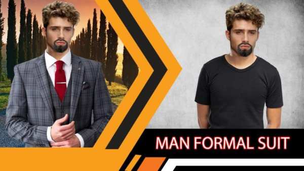 Man Formal Suit Editer 1 تصوير الشاشة