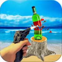 бутылка стрелять цель 3d