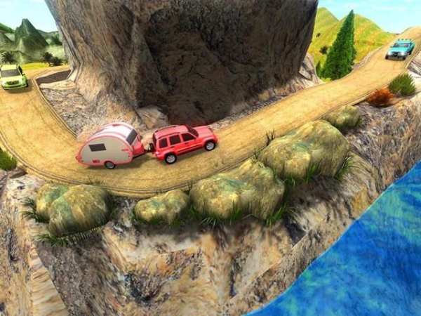 Modern Offroad Uphill Camper Van Bus Simulator 8 تصوير الشاشة