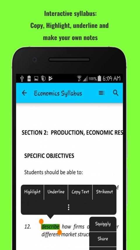 CXC Syllabus - CSEC and CAPE Syllabus App скриншот 1