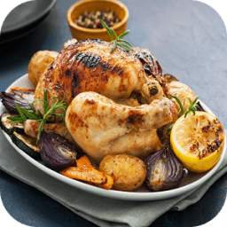Baked Chicken Recipes : Chicken Roasted Recipe