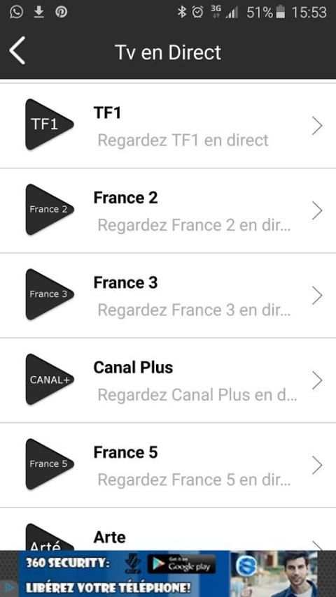 TV HD Direct + Programme TV скриншот 3