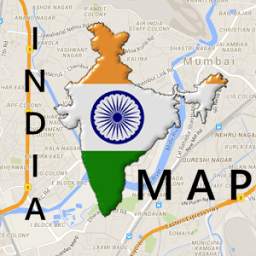 India Delhi Map