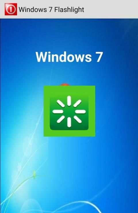 Windows 7 Flashlight скриншот 2