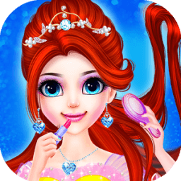 Long Hair Princess Prom Make up आइकन
