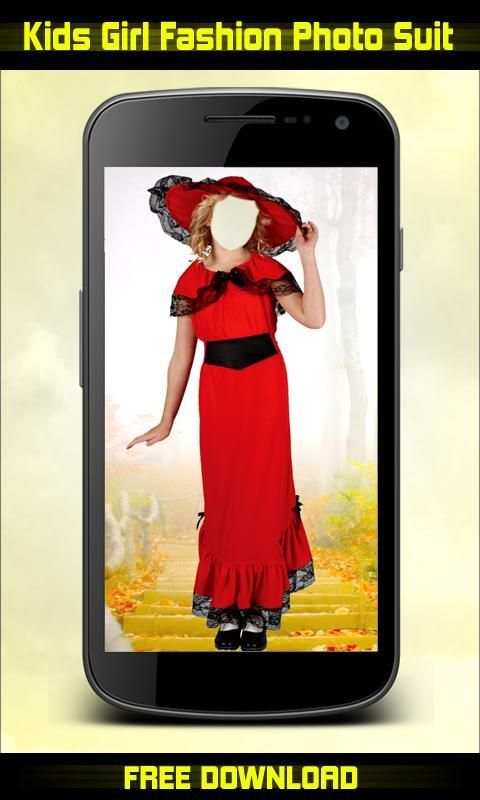 Kids Girl Fashion Photo Suit screenshot 1