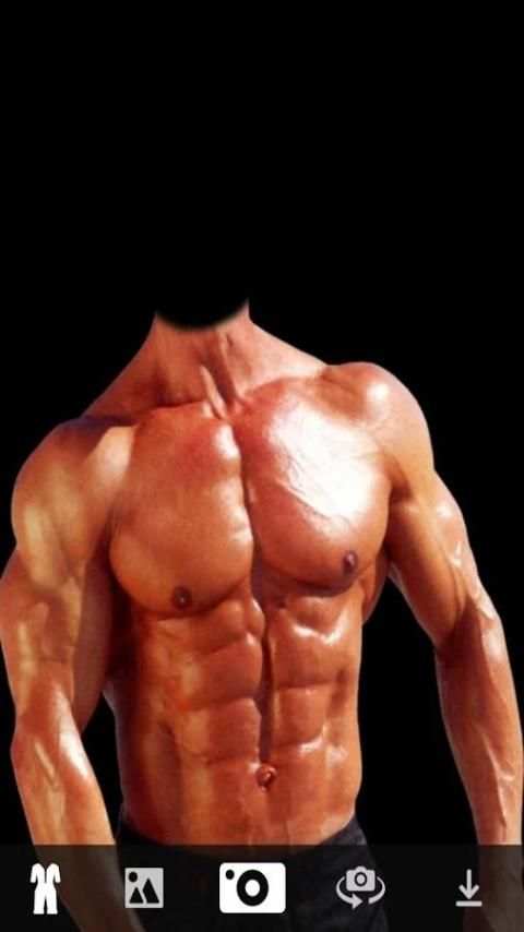 Body Builder Men Photo Suit स्क्रीनशॉट 3