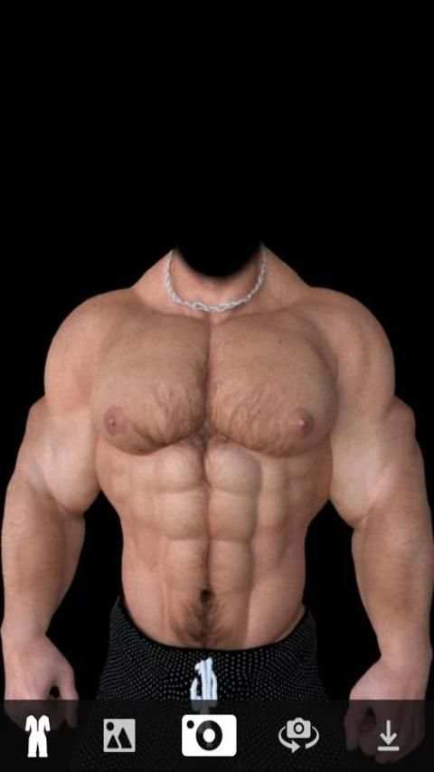 Body Builder Men Photo Suit स्क्रीनशॉट 2