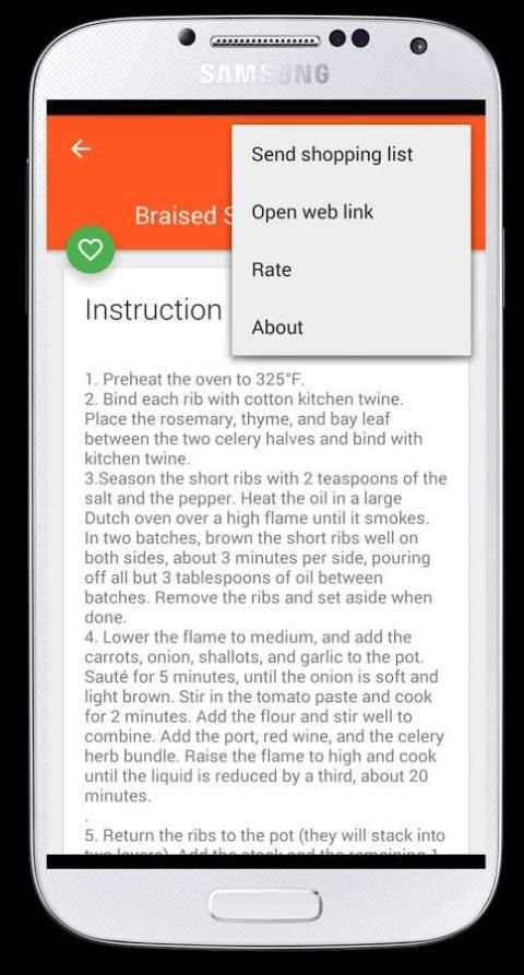Secret Recipes: Easy Cookbook & Shopping List screenshot 1