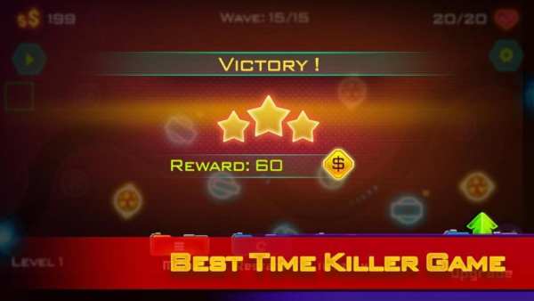 Tower Defense: Geometry War скриншот 2