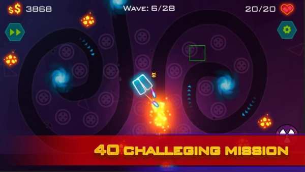 Tower Defense: Geometry War скриншот 5