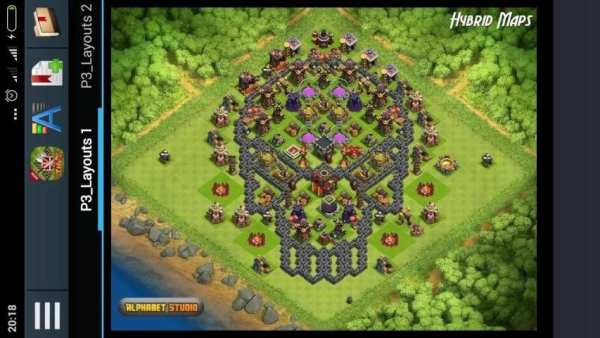 TOP Maps COC TH10 screenshot 5
