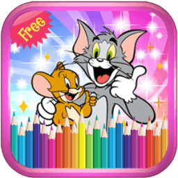 ikon How To Color Tom and Jerry Coloring Book