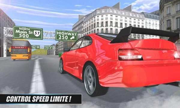 Driving School Simulator 2016 11 تصوير الشاشة