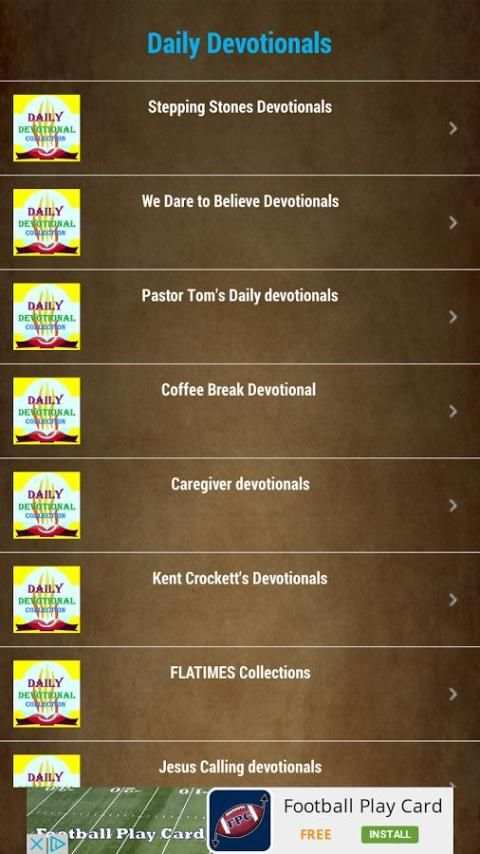 Daily Devotional Collections screenshot 1