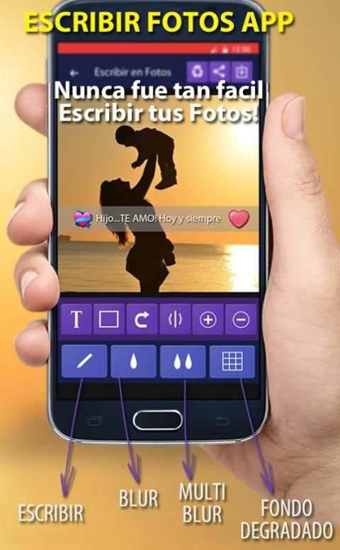 Escribir en Fotos Editor 2017 * "FotoTexty" screenshot 4
